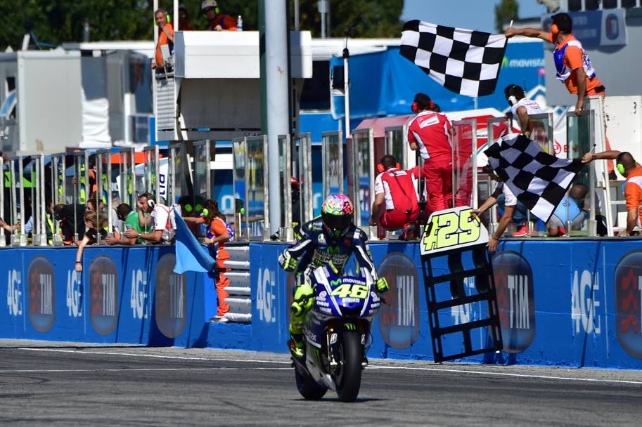 Rossi vince a Misano: successo numero 107 in carriera. Reuters